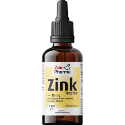 Zink Tropfen 15 mg ionisiert, 50 ml
